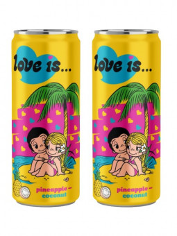 Love is mit Ananas-Kokos Geschmack 0,33l