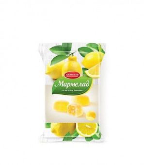 AKF Gele in Zucker Zitronengeschmack 300g АКФ Мармелад желейный со вкусом лимона 300г