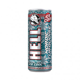 HELL Energy Drink Ice Cool Nordic Turquoise 0,25l