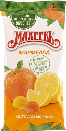 Maheev Gele in Zucker Citrusmix 250g